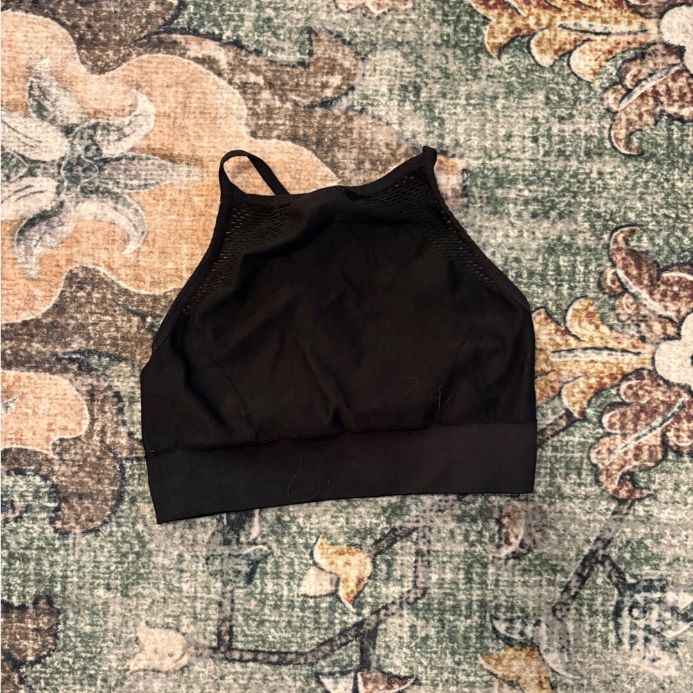 Black Women's Intimate Crop Top